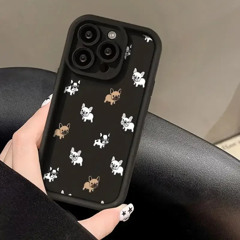 Transparent TPU Silicone Phone Case with Magnetic Bracket-Customized Anti-Drop for iPhone 17/16/XR... Pro Max, Phone Accessories