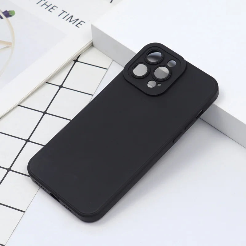 Transparent TPU Silicone Phone Case with Magnetic Bracket-Customized Anti-Drop for iPhone 17/16/XR... Pro Max, Phone Accessories
