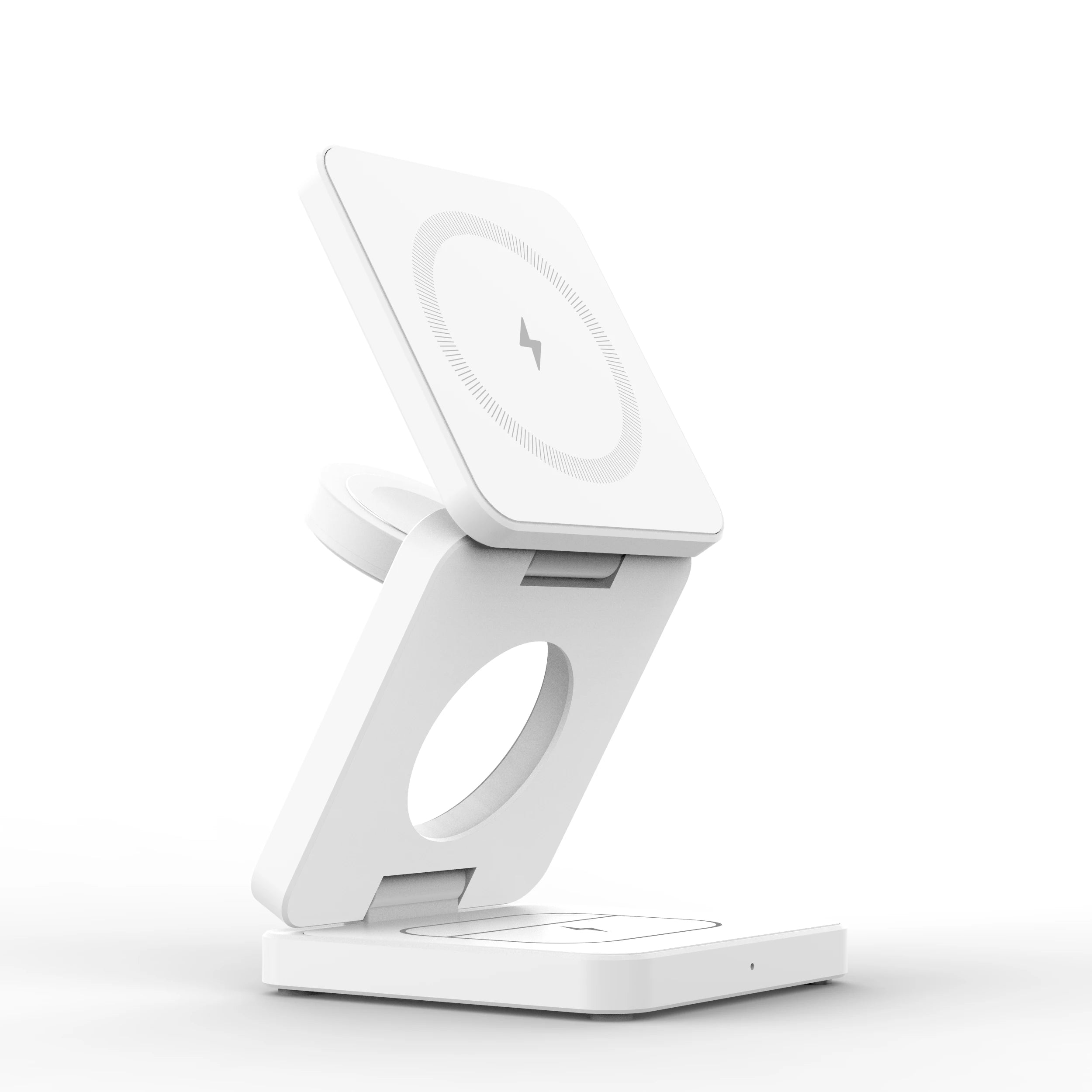 15W Magnetic Trifold Wireless Charger & Mobile Phone Charging Stand,Charging for iPhone 16 15 14 13  ,for Aipods & IWatch