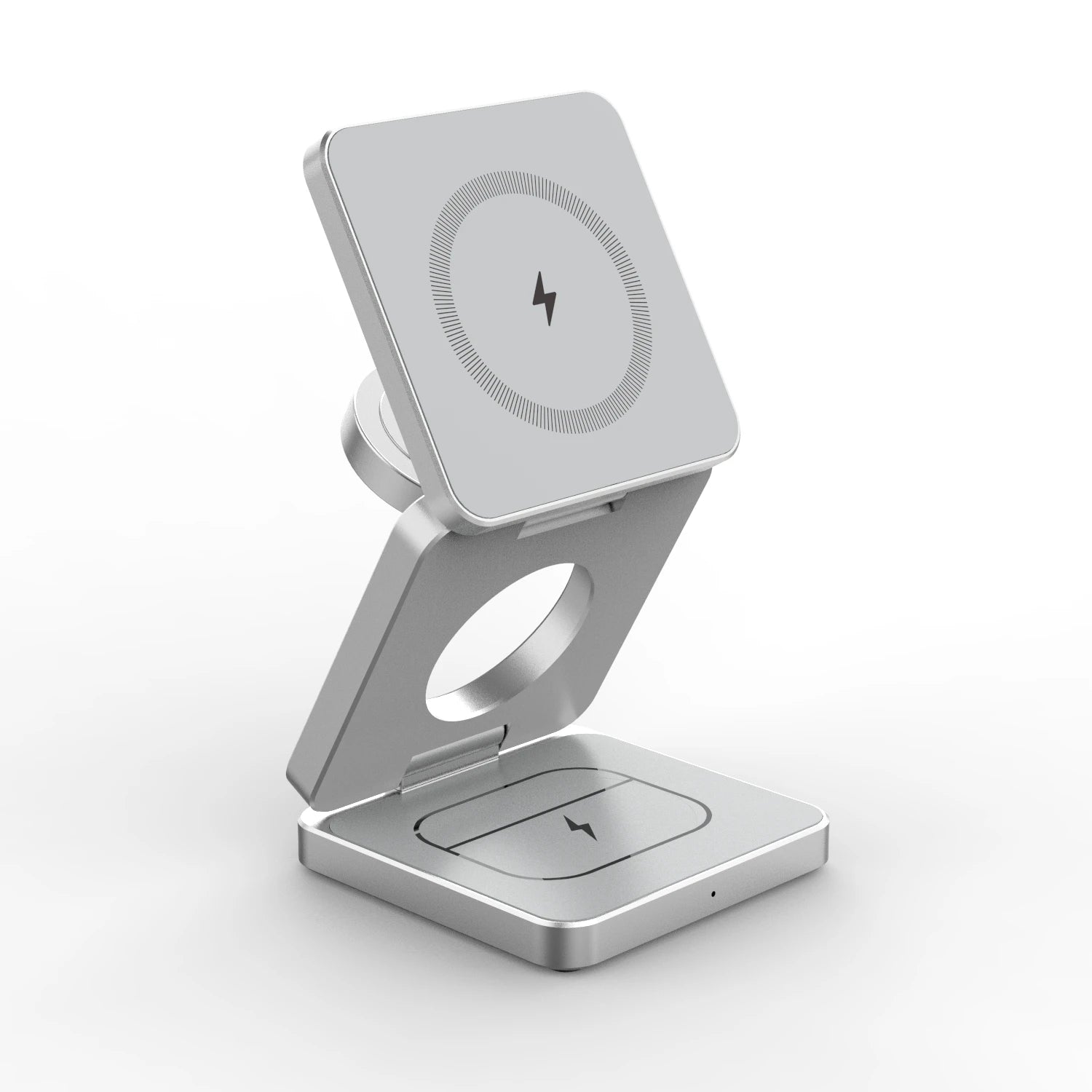 15W Magnetic Trifold Wireless Charger & Mobile Phone Charging Stand,Charging for iPhone 16 15 14 13  ,for Aipods & IWatch