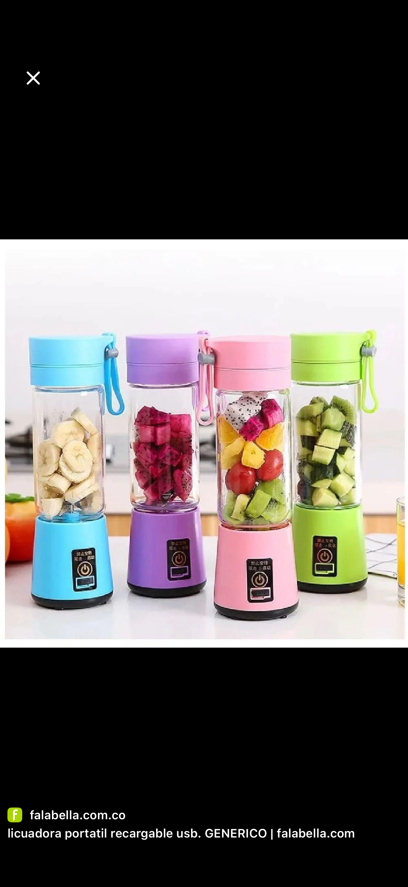Mini Portable USB Blender