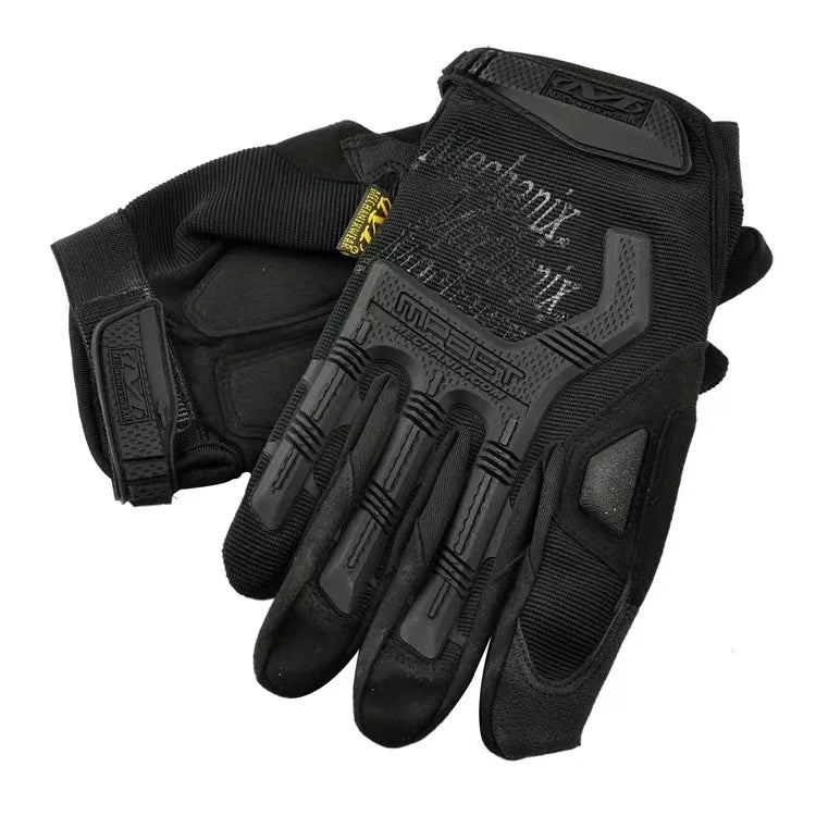 Tactical Semi Full Finger Super Technician Long Finger Outdoor Sports Cycling Fitness Touch Screen Anti Slip Gloves