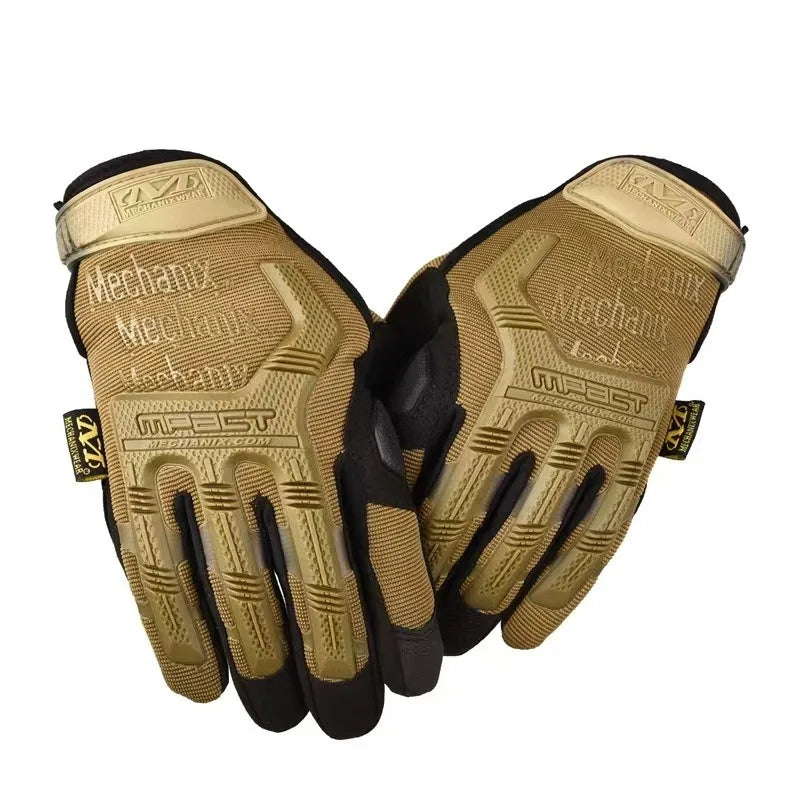 Tactical Semi Full Finger Super Technician Long Finger Outdoor Sports Cycling Fitness Touch Screen Anti Slip Gloves