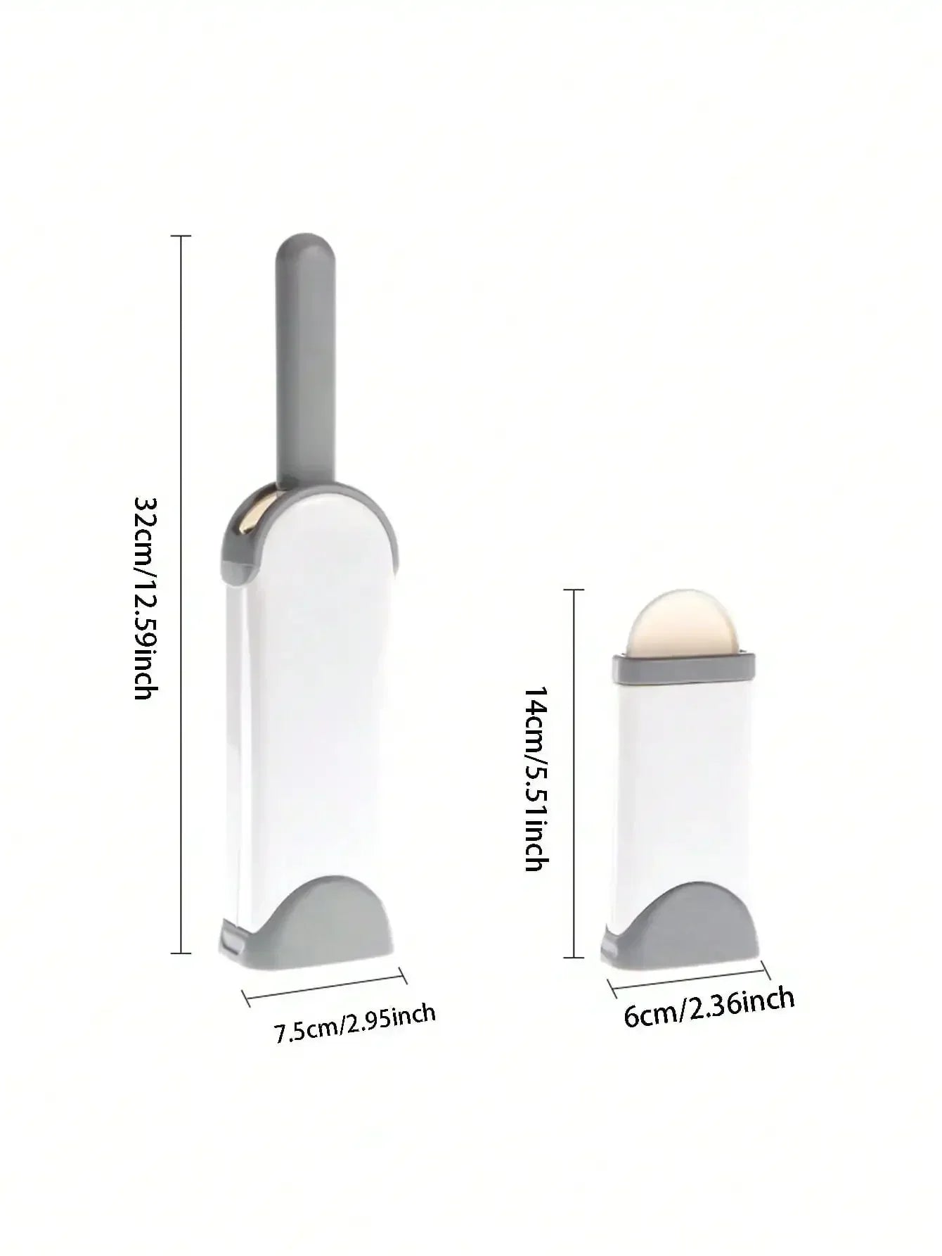 Hair Remover No-Rinse Double-Sided Brush Reusable Self-Cleaning Base,Manual hair cleaning For Furniture, Clothes And Carpets