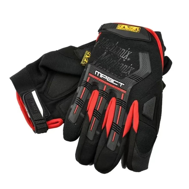 Tactical Semi Full Finger Super Technician Long Finger Outdoor Sports Cycling Fitness Touch Screen Anti Slip Gloves