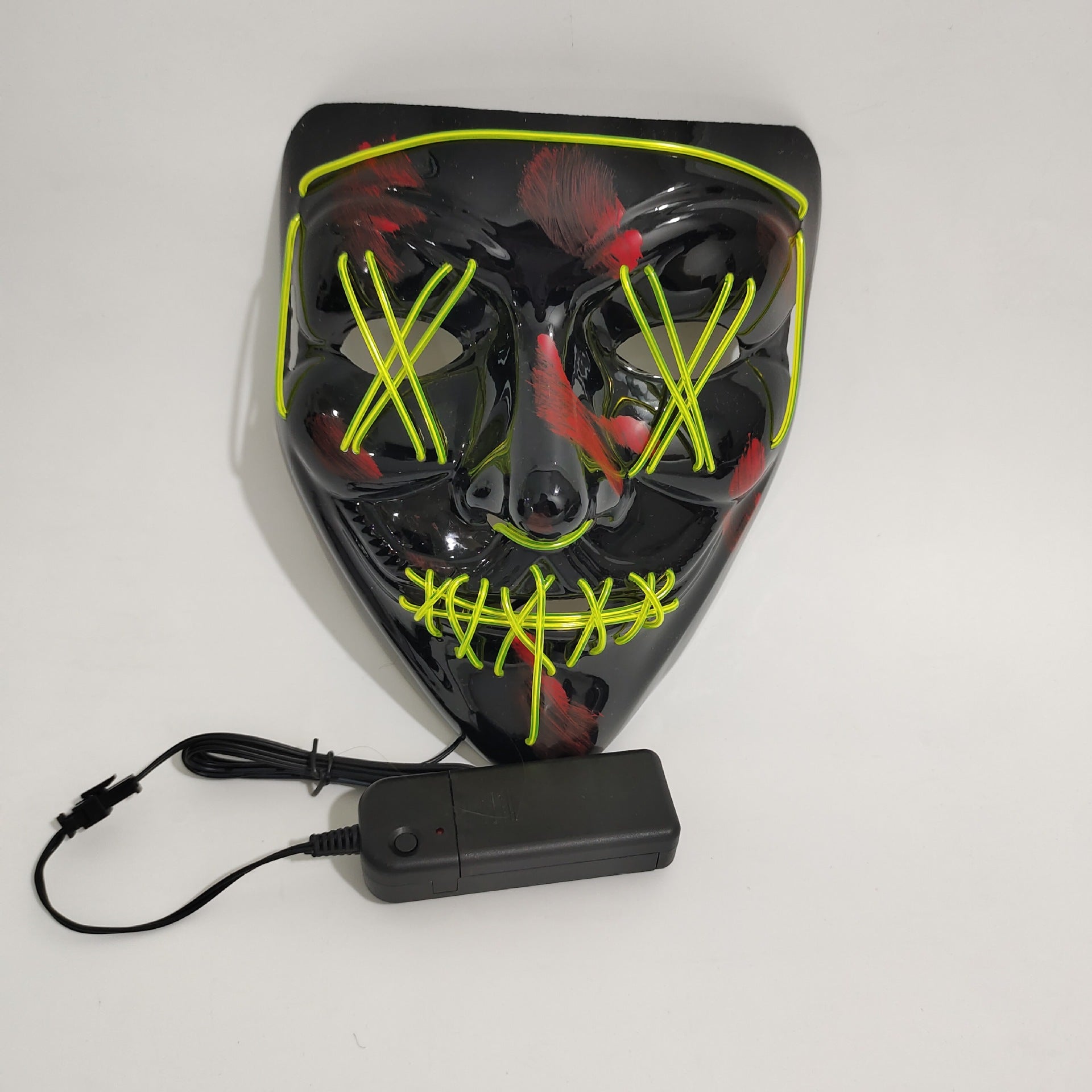 Halloween EL Light-Up Scary Mask for Parties